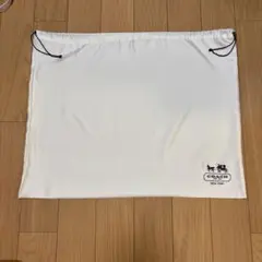 COACH ホワイト収納袋