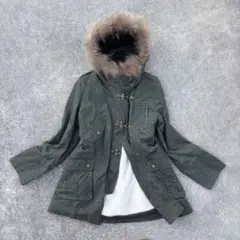 平成ギャル y2k 3WAY モッズコート メタルギミック ラクーンファー