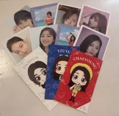 TWICE トレカ ミナ ジヒョ ツウィ セット