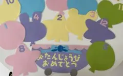 保育　誕生日表