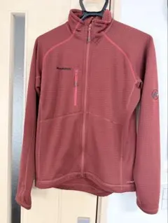 MAMMUT フリースジャケット 赤（ポーラテック）