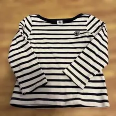 PETIT BATEAU ストライプ 長袖Tシャツ 104cm