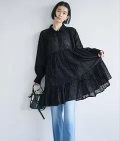 ドット柄 シャツ