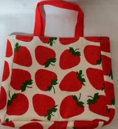 ☆値下げ中【ハンドメイド】コットンサブバッグ/おおきないちご - メルカリ