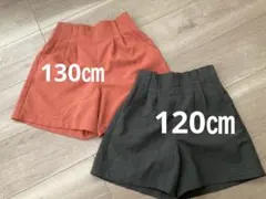 GLOBAL WORK グレー ショートパンツ 120-130cm 未使用に近い