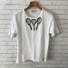 ★7.3 t643 アンビル Tシャツ半袖 M ワッペン ラメ コットン100%のサムネイル