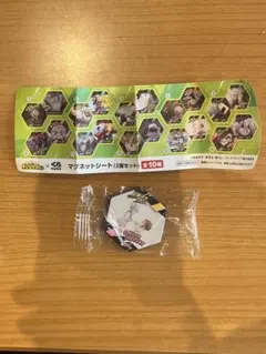 ヒロアカ　くら寿司　マグネットシート　緑谷・爆豪 トガ・麗日