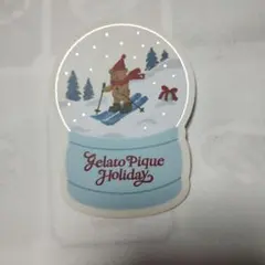 ジェラピケ　クリスマス　ステッカー　表参道限定