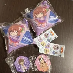 名探偵コナン灰原哀クッションチャームキーホルダー セット くら寿司 ビッくらポン