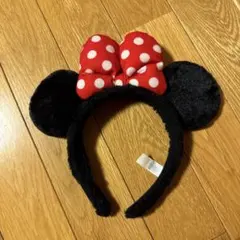 ディズニー　ミニーちゃん　カチューシャ　公式