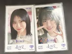 ＝LOVE☆イコラブ☆野口衣織☆ミニフォトカード ☆2枚☆ラブソングに襲われる