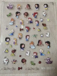 ネイルシール　ディズニー　プリンセス