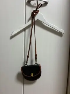 オールドコーチ ショルダーストラップ 紐 ゴールド金具 ネイビー