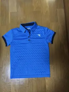 GWセール diadora ディアドラ　シャツ　 M ブルー