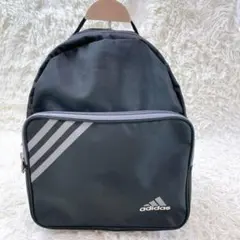美品✨アディダス adidas リュックサック バッグ カバン 3本ライン 黒