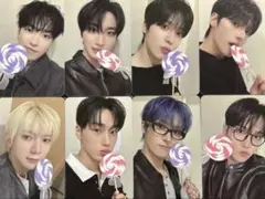 ATEEZ トレカ　8枚　コンプ ATEEZ JumpUp トレカ8枚セット - メルカリ