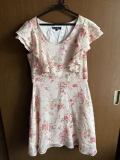 美品！MISCH MASCH フラワープリントワンピース 38 Mサイズ