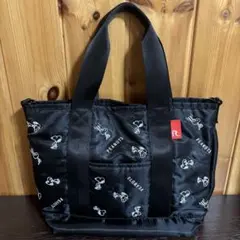 ROOTOTE PEANUTS スヌーピー トートバッグ 黒