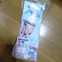 新品 Poke Cool 氷のう ミスト噴射ノズル付 Mサイズ ピンク ねこ柄のサムネイル