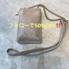 【未使用に近い】サマンサタバサプチチョイス スマホショルダーバッグ ピンクのサムネイル