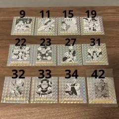 ドラゴンボール40周年記念　オリジナルイラストレーション　シールウエハース2