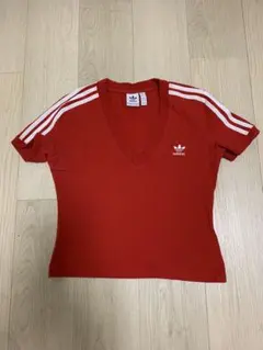 Adidas originales スリーストライプス　Vネック