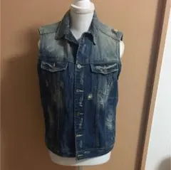 【新品未使用】G-STAR ROW デニム Gジャン ベスト