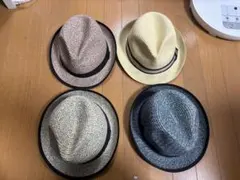THE FAT HATTER 麦わら帽子 ストローハット 未使用 - メルカリ