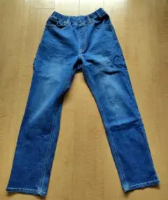 EDWIN キッズ デニムパンツ ウエストゴム