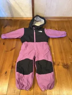 THE NORTH FACE スノーウェア 90cm ラベンダー ジャンプスーツ