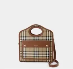 Burberry Mini Pocket Canvas Bagのサムネイル