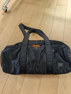 廃盤品　ポーター　タンカー　ミニボストンバッグ　黒　オレンジ