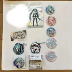 初音ミク　まとめ売り　缶バッジ　ラバスト