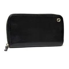 大人気 GUCCI 長財布 ブラック インターロッキングG - メルカリ