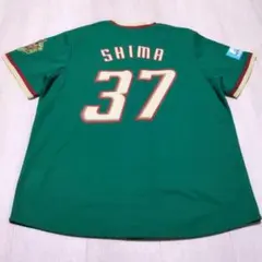 美品：Majestic 嶋基宏#37 楽天イーグルス サイズM