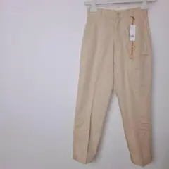 GLOBAL WORK 　カラーチノテーパードパンツ タグ付 新品