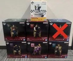 ジョジョの奇妙な冒険　一番くじ　ジョジョワールド　フィギュアセミコンプリート