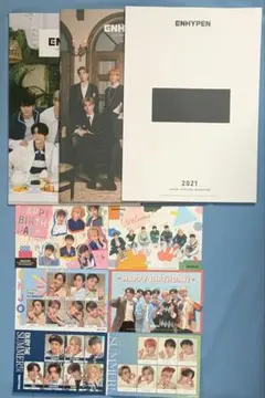 ENHYPEN JP公式メンバーシップ特典 会報誌 ポストカード FC