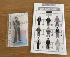♡美品♡アクリルスタンド　スノーマン　目黒蓮　Fest