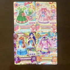 アイカツカード 4枚セット トップス＆ボトムス