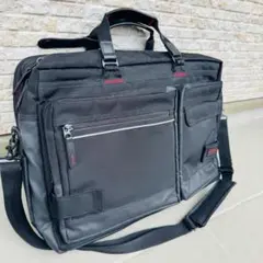 BAGGEX バジェックス 3WAY拡張ビジネスバッグ 黒 大容量のサムネイル
