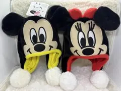 ミッキーとミニーの耳が動く　帽子　ピコピコ　キャップ　ディズニー