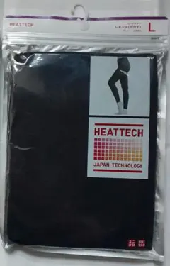 ユニクロ　ヒートテック　レギンス　ネイビー　L