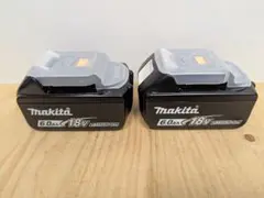 2026年最新】マキタ 18V 6.0Ah 純正バッテリー BL1860B（2個セット）の 