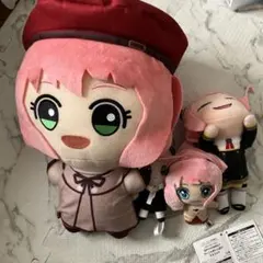 スパイファミリー　アーニャぬいぐるみ4個セット