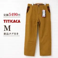 定価5490円新品 チチカカ マスタードパンツ M 綿100%のサムネイル