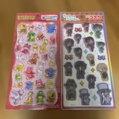 たべっ子どうぶつ　名探偵コナン　シール　2枚セット　新品