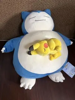 もっちりぬいぐるみ Pokémon Sleep おやすみカビゴン&ピカチュウ