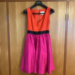 Kate Spade ケート・スペード 切替 ワンピース