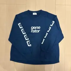 GENERATOR ネイビー トレーナー　L